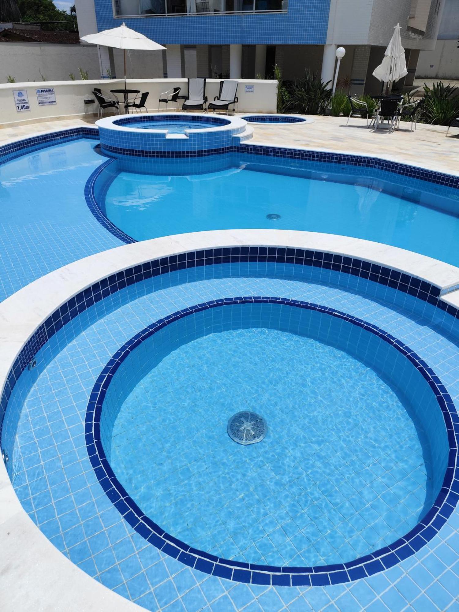 Apto Com Ar-Cond E Piscina A 100 M Praia Da Enseada أوباتوبا المظهر الخارجي الصورة